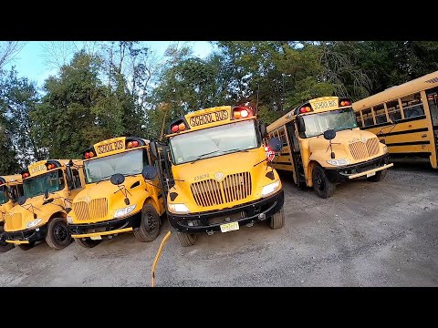 First Day of School in "Bus 8090" - 2019 IC CE air brakes