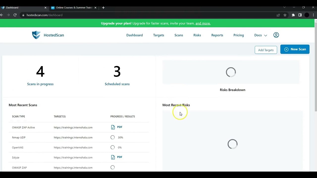 HostedScan Security Tool A06_ISE_2_Information System Security