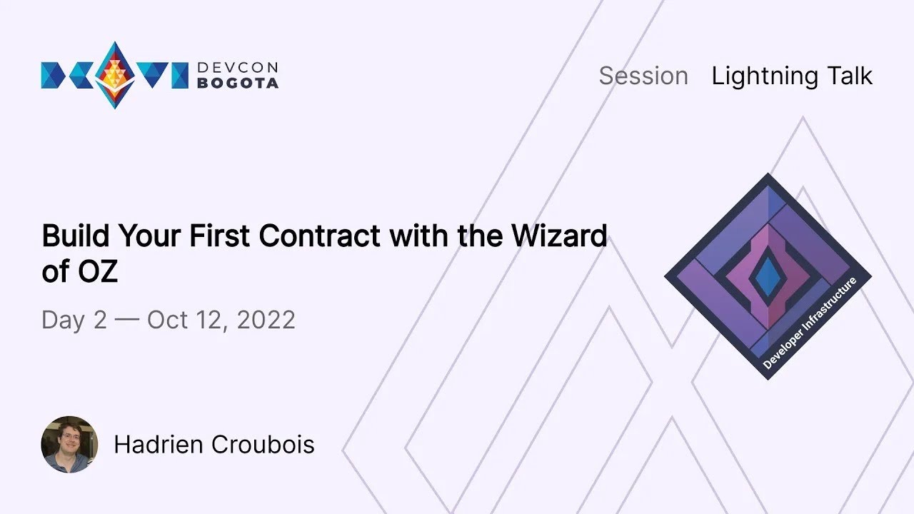 Build Your First Contract with the Wizard of OZ preview