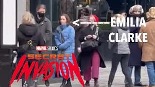 Secret Invasion Set Videos! (Emilia Clarke, Samuel L Jackson, Cobie Smulders)