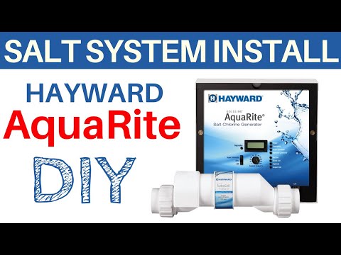 Hayward Aqua Rite Salt System Install, Salt Cell for Pool Salt Systems Installation