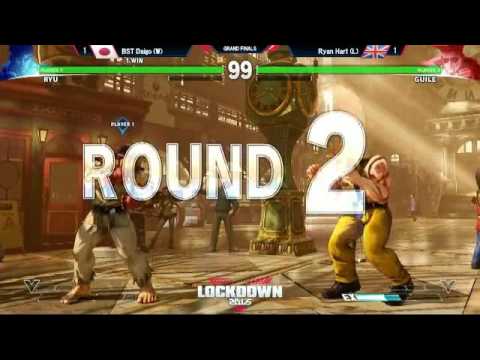 [SFV]Lockdown2016 スト5 GrandFinal ウメハラ(Daigo Umehara) vs RyanHart