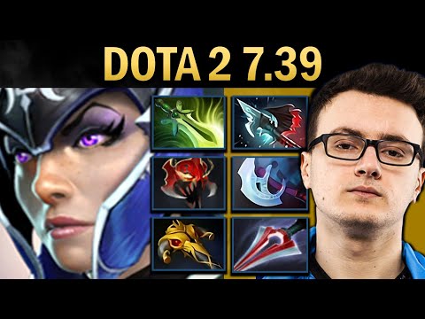 Luna Gameplay Miracle with Butterfly and Madness - Dota 2 7.39