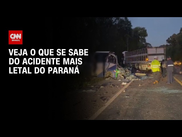 Acidente mais letal do Paraná: veja o que se sabe sobre a tragédia