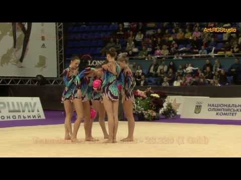 Team Belarus (BLR) 5 Balls - 2012 World Cup Kiev "Deriugina Cup" 2012-03-18 - HD1080