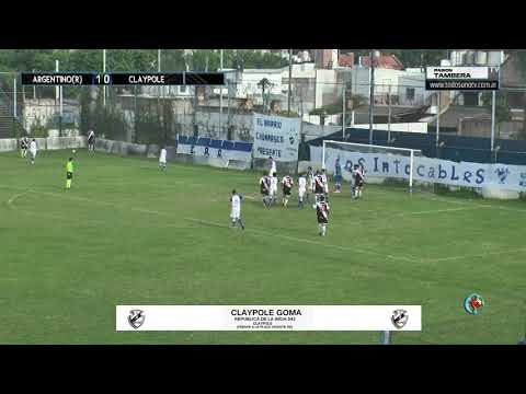 Argentino de Rosario 1 Claypole 0  Fecha 10 - Primera D- Torneo 2018/2019