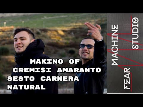 THE MAKING OF "CREMISI AMARANTO " SESTO CARNERA X NATURAL  FMS (ITALIAN /ALBANIAN RAP - SUD ITALY)