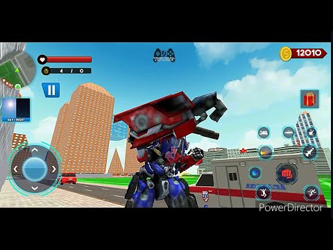 #optimusprime  #autobot Fun mode; Grand Robot Bike Transform War ( Superhero Robot Games )