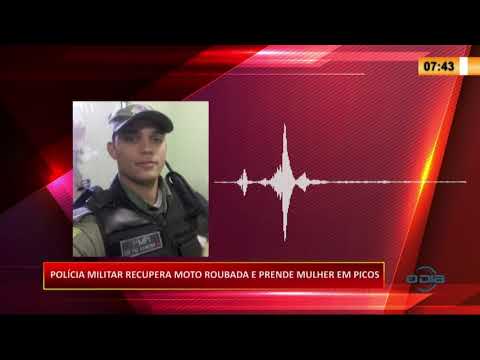 PM recupera moto roubada e prende mulher em Picos 21 07
