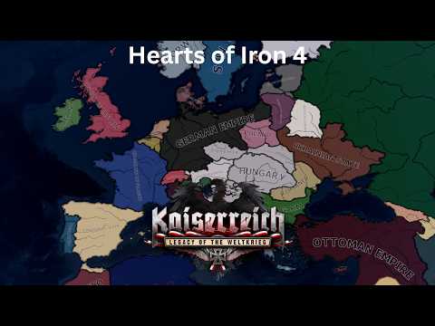 Kaiserreich Timelapse - HOI4 Timelapse