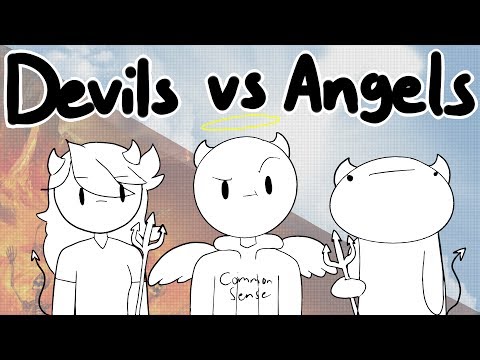 Devils Vs Angels w/ Jaiden Animations & TheOdd1sOut