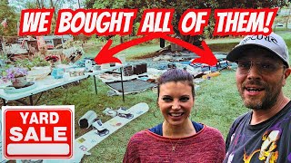 Awesome Bulk Deals At This Yard Sale For Resale Profits!