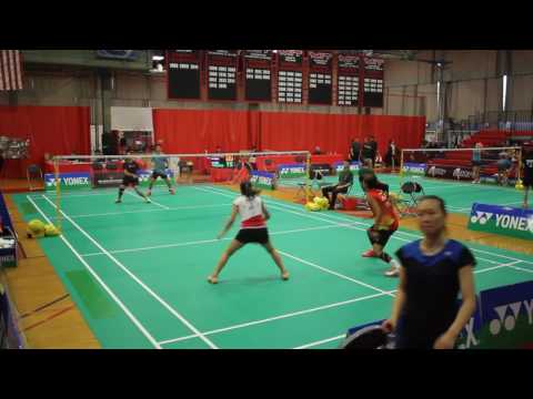 2017 Yonex Boston Open Badminton - YongSung JennaGozali x PhillipJap JamieHsu Part1