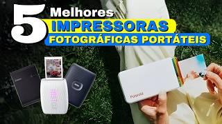 As 5 melhores IMPRESSORAS FOTOGRÁFICAS PORTÁTEIS | As mais vendidas em 2026 ✅