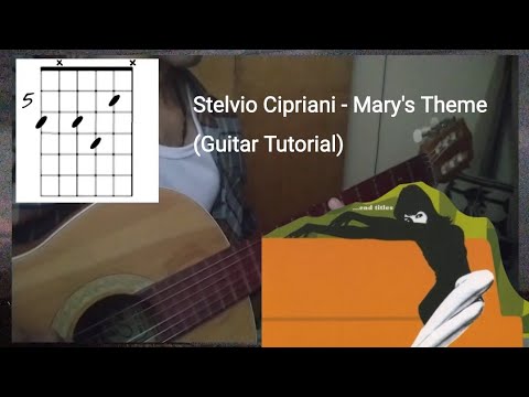 Stelvio Cipriani - Mary's Theme (1969) (guitar tutorial)