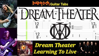 Learning To Live - Dream Theater - Guitar + Bass TABS Lesson