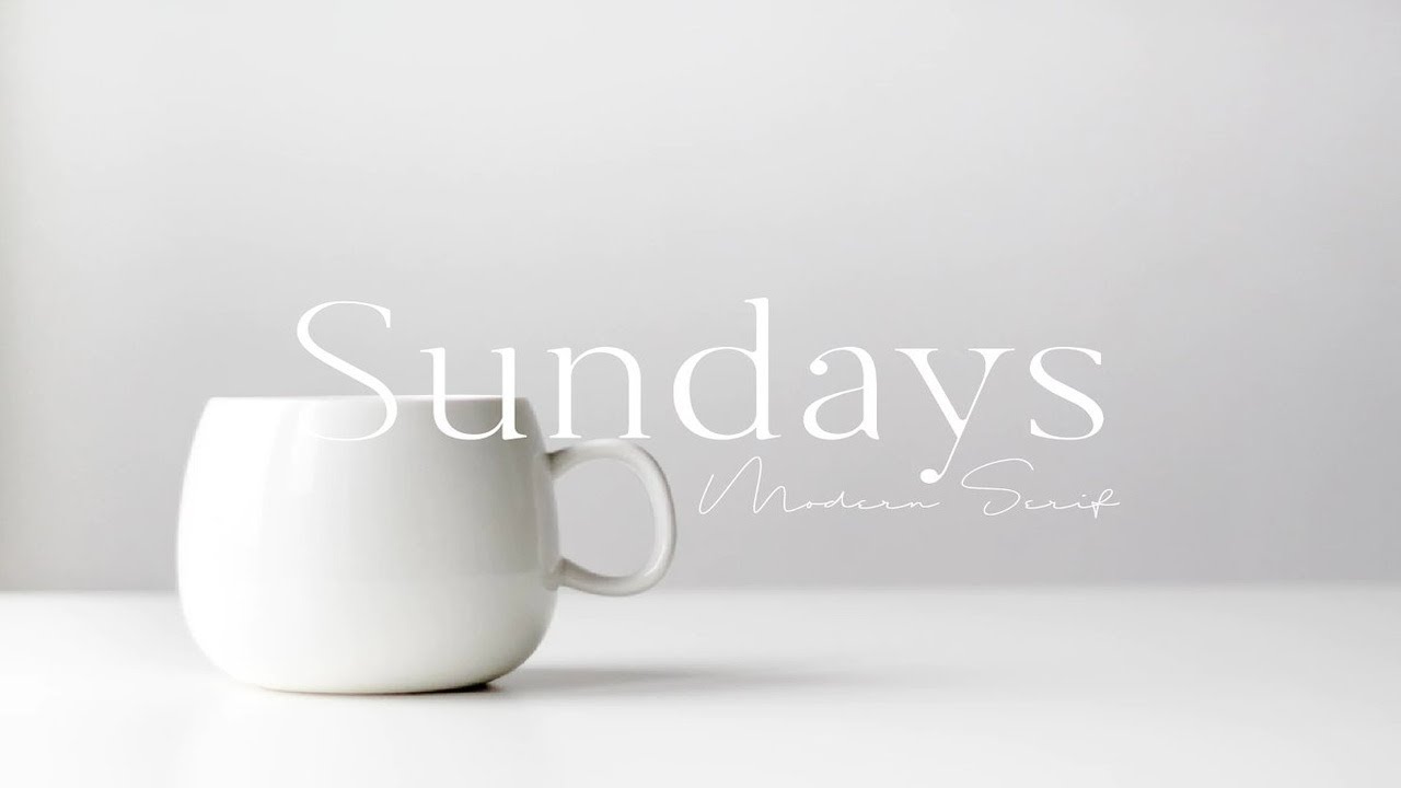 Sundays   Modern Serif Font Font Free Download
