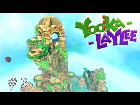 Yooka-laylee Gameplay Part 3 - World 1 Triblalstack Tropics Expanded, The Great Rampo