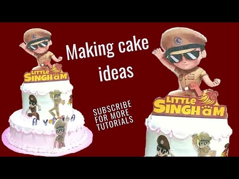 How to making little Singham cake | Bakers Harvest Gachibowli | ravikumar kenedy