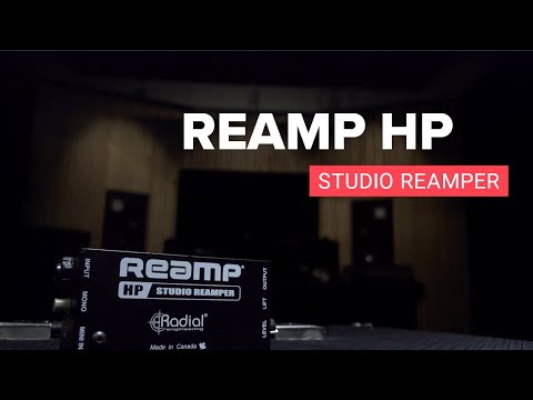Radial Reamp HP Studio Reamper 2022 - Present Black image 7