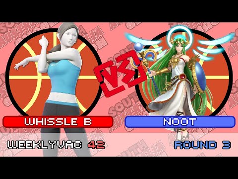 WeeklyVac 42 - SSBU - Whissle B (Wii Fit Trainer) vs Noot (Palutena, Joker)