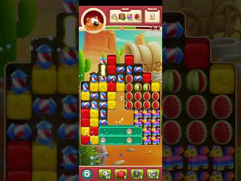 Toon Blast Level 8122 No Bosters