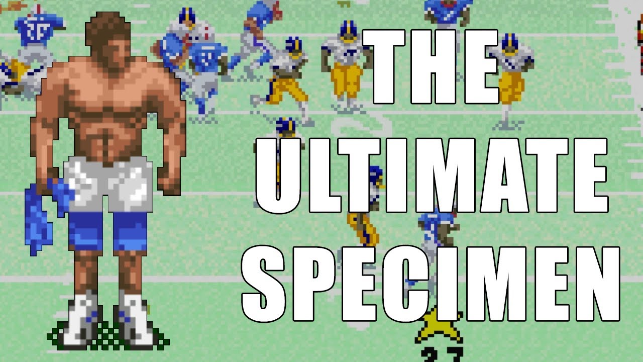 Creating the PERFECT QB in Madden NFL '98 (SNES)
