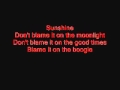 The Jacksons Blame it on the boogie lyrics 