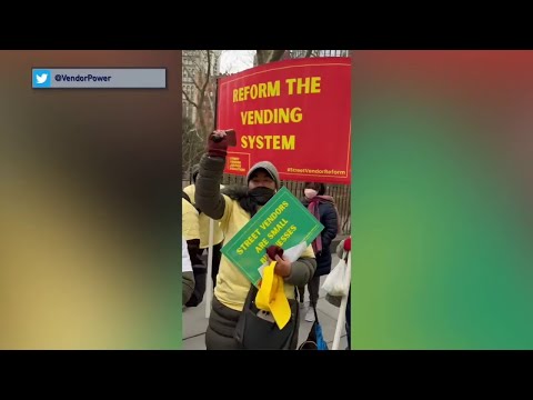 NYC Manhattan Street Vendors Rallying For New Industry Reforms
