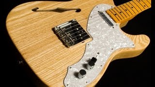 Video thumbnail for Fender American Vintage "Thin Skin" 1968 Telecaster Thinline  •  SN: LE01643 by Wildwood Guitars