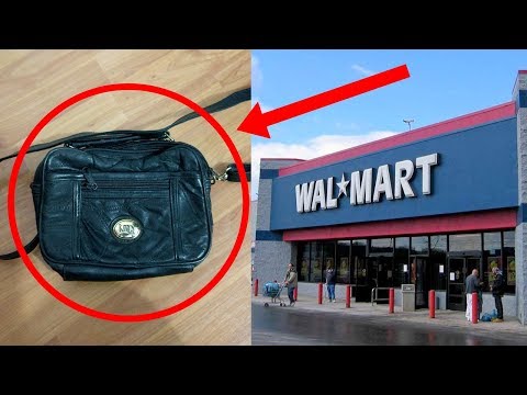 Esta mujer compró una cartera en Walmart y encuentra una terrible sorpresa dentro... Video