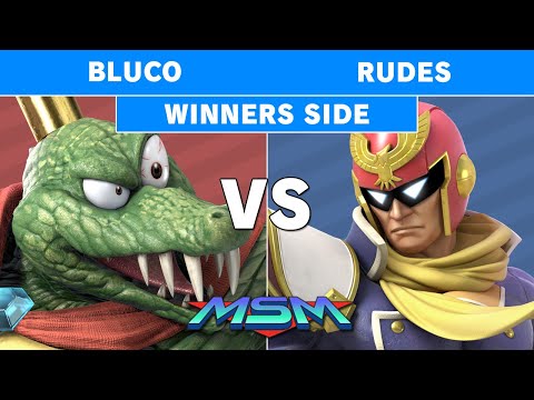 MSM 223 - Bluco (K.Rool) Vs Rudes (Captain Falcon) Winners Pools - Smash Ultimate