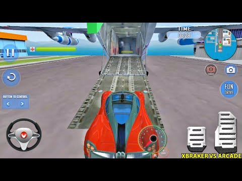 Multi Trailer Car Transport Sim Cargo Plane Car Transporter New Airplane Unlocked - Android Gameplay
