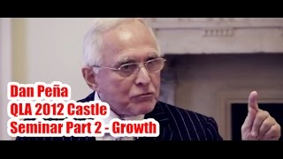 Dan Peña - 50 Billion Dollar Man Dan Pena QLA 2012 Castle Seminar Footage Part 2 - Growth