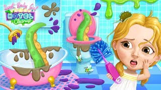 Sweet Baby Girl Hotel Cleanup - Keep It Clean, Kids! | TutoTOONS Cartoons &amp; Games for Kids