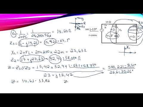 Aula 16- Circuito misto CA-  Resolução 02