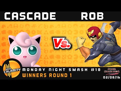 MNS #18 | Cascade (Jigglypuff) vs Rob (Falcon) - Winners Round 1 - Melee Singles