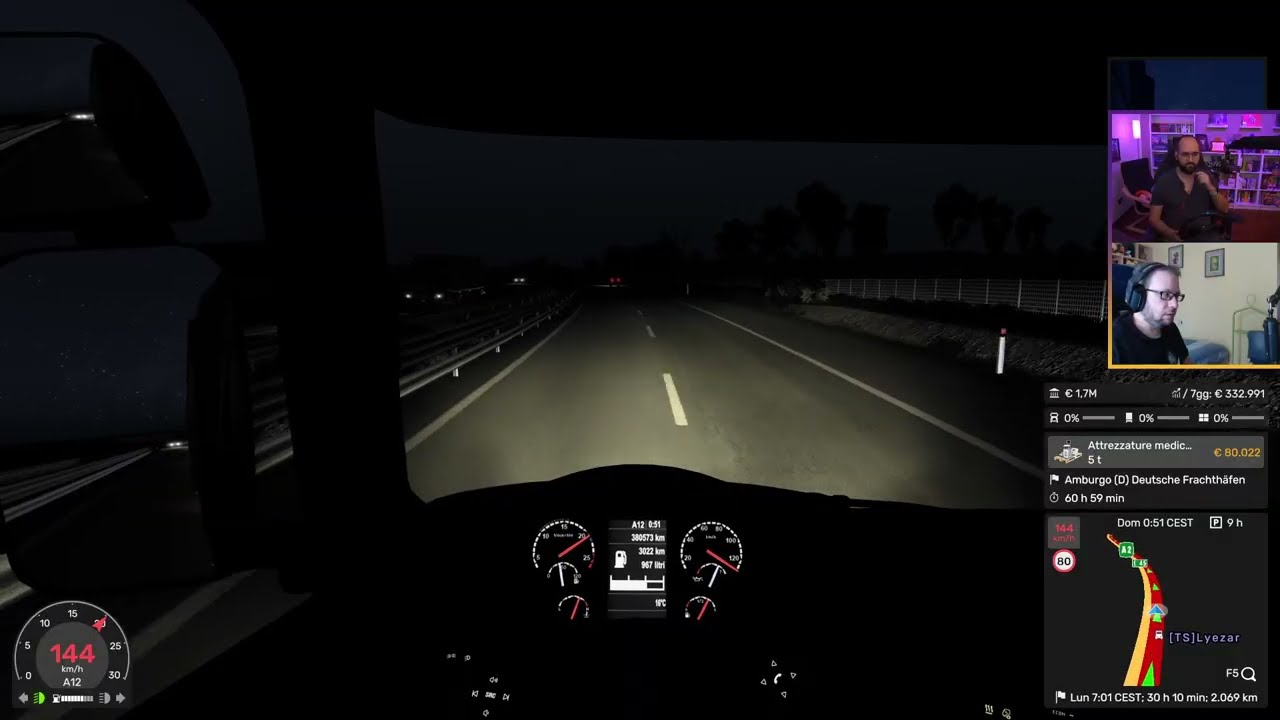 Oggi Camionisti nel Tranquill | Eurotruck Sim 2 [ !instant - !mangayo - !giveaway ]