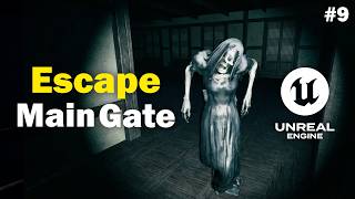 Main Gate Door Locks in Unreal Engine 5 | Horror Escape Game - Part 9 | Beginner Friendly