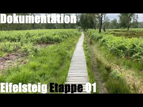 Eifelsteig Stage 01 - Length: 14 km Route: Aachen/Kornelimünster to Roetgen - Hiking Documentation