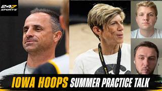 The Latest Coming From Iowa Men's And Women's Basketball Summer Practices | Swar