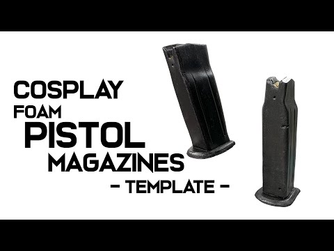 Cosplay Foam Pistol Magazine - Tutorial