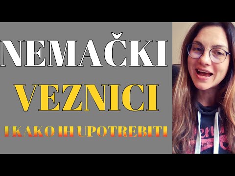 NEMAČKI -NAJVAŽNIJI I NAJUČESTALIJI VEZNICI - KRATKE REČI KOJE MNOGO ZNAČE