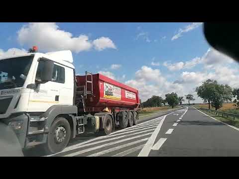 Łagiewniki, jazda DK 8 w kierunku Wrocławia VID 20240729 100103