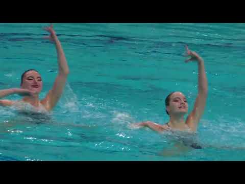 2025 Artistic Swimming Duet Technical Senior 4.