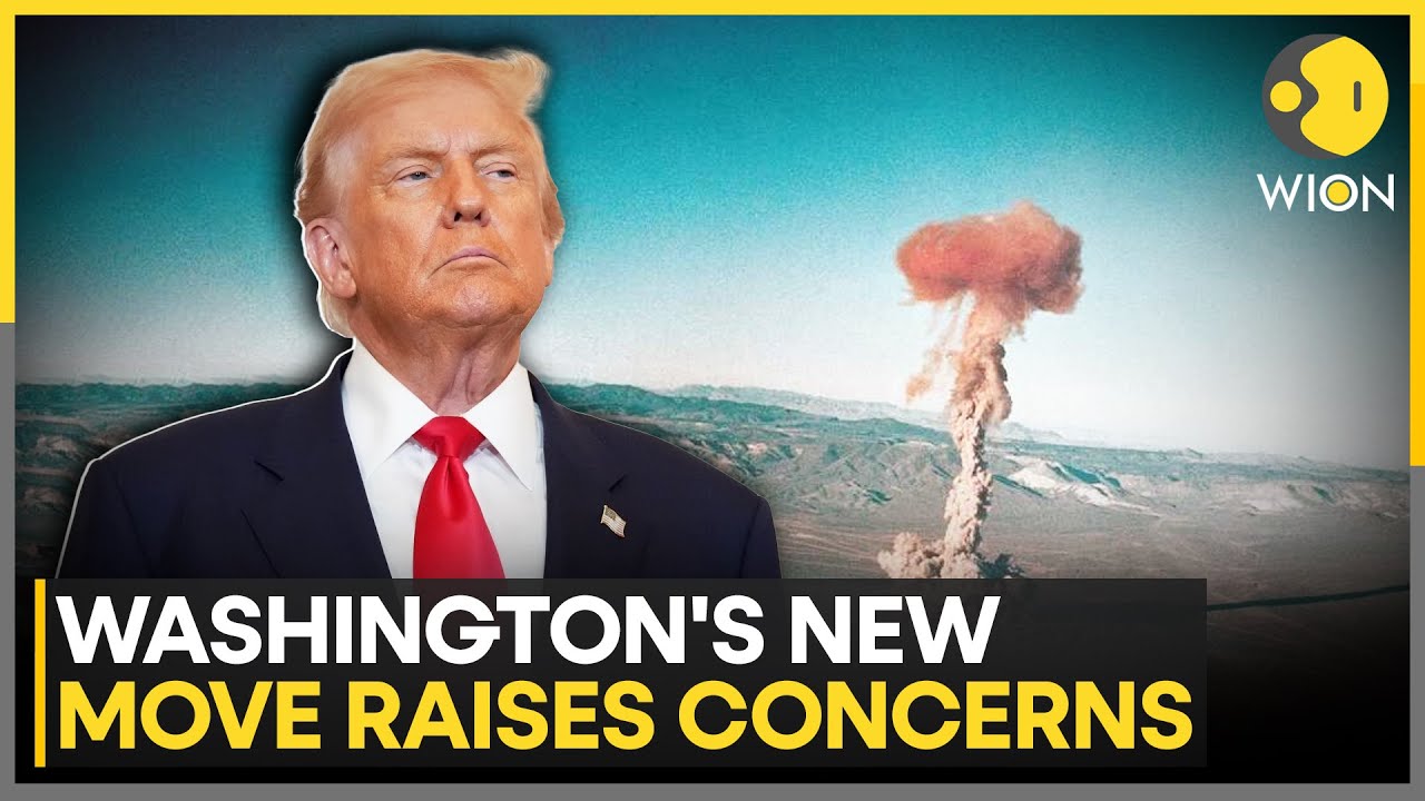 Trump Hints At Resuming Underground Nuke Test, Says US Will Do 'Some Testing' Soon | WION News