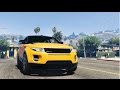 Range Rover Evoque для GTA 5 видео 1