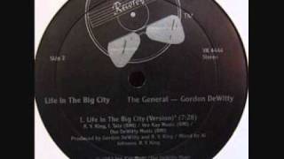 Boogie Down - The General (Gordon DeWitty) - Life in The Big City