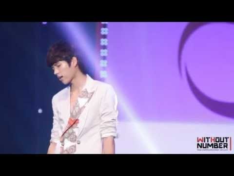 Fancam 120714 Give concert - Only Tears - 우현 (Woohyun) Focus 1