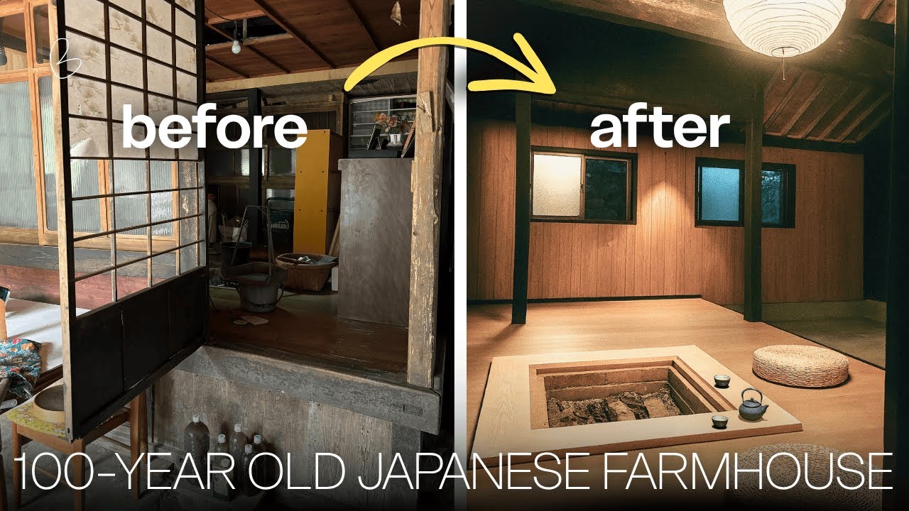 Renovating a 100-Year-Old House in Japan | 6 Months Before & After ❤️